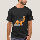 Süßes Hundedesign T-Shirt (Vorderseite)