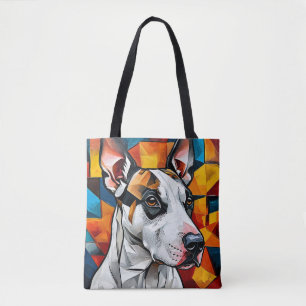 Süßes Hundeporträt Tasche
