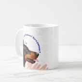 Süßes Hundetassendesign Kaffeetasse (Vorderseite Links)