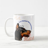 Süßes Hundetassendesign Kaffeetasse (Links)