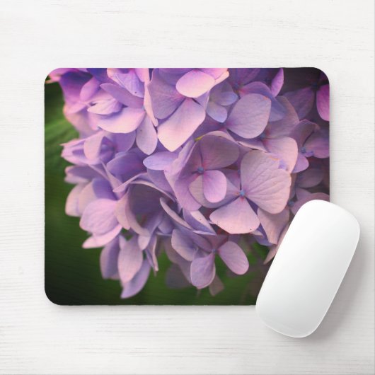 Süßes Hydrangea Blume Petals Mousepad (Mit Mouse)