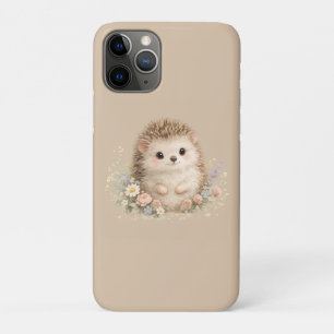 Süßes Igel-Häuschen-Cottagecore-Florales Geschenk Case-Mate iPhone Hülle