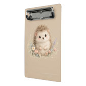 Süßes Igel-Häuschen-Idyll Blumen-Geschenk Mini Klemmbrett (Gewinkelt2)