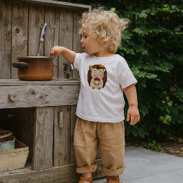 Süßes Igel-Kinder-T-Shirt Kawaii Waldtier Kleinkind T-shirt