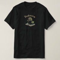 Süßes Inchworm-Leseshirt – Bücherwurm
