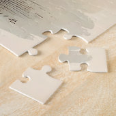 Süßes Ingwer-Kätzchen-Blumenkorb Puzzle (Seite)