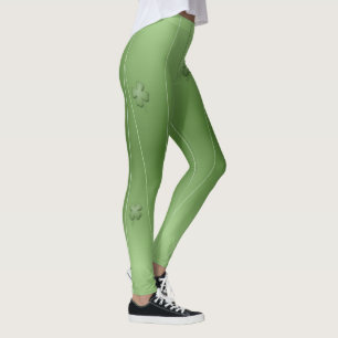 Süßes irisches Kleeblatt-Design Leggings