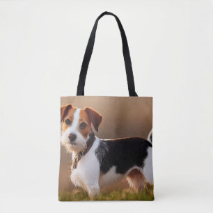 Süßes Jack-Russel-Terrier-Hund-Foto Tasche