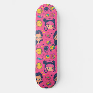 Süßes japanisches Anime-Muster-Skateboard Skateboard