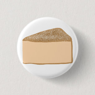 Süßes japanisches Soufflé-Cheesecake-Stück Button