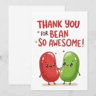 Süßes Jelly Bean-Paar - Valentinstag Feiertagskarte