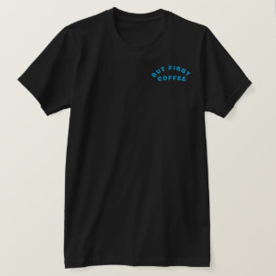 Süßes Kaffeetassen-Cartoon Kaffee-Liebhaber-Shirt T-Shirt