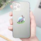 Süßes Kaninchen Aufkleber (Telefon)