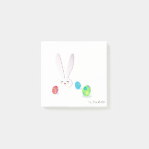 SÜßES KANINCHEN FROHE OSTERN FEIERLICHE PARTY Tren Post-it Klebezettel