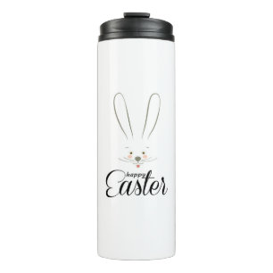 SÜßES KANINCHEN FROHE OSTERN FEIERLICHE PARTY Tren Thermosbecher