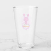 Süßes Kaninchen Glas (Rückseite)