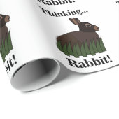 Süßes Kaninchen-Häschen Geschenkpapier (Rolleneckpunkt)