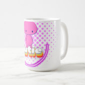 Süßes Kaninchen Kaffeetasse (VorderseiteRechts)