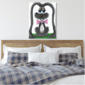 Süßes Kaninchen Leinwanddruck (Insitu (Schlafzimmer))