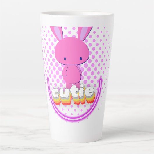 Süßes Kaninchen Milchtasse (Vorderseite)