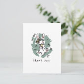 Süßes Kaninchen✨️ Postkarte (Stehend Vorderseite)