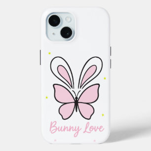 Süßes Kaninchen Schmetterling Liebe Ästhetik Desig Case-Mate iPhone Hülle