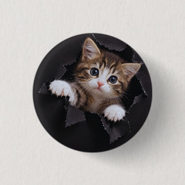 Süßes Kätzchen Button