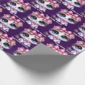 Süßes Kätzchen Geschenkpapier (Ecke)