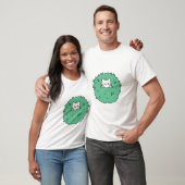 Süßes Kätzchen in einem Busch T-Shirt (Unisex)