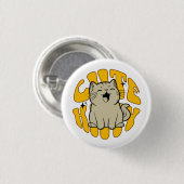 SÜßES KÄTZCHEN Klein, 3,2 cm Button (Vorne & Hinten)