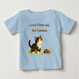 Süßes Kätzchen-Maus-T-Shirt Baby T-shirt