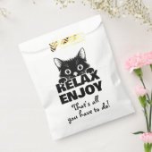 Süßes Kätzchen Minimalistisches Design - KATZE 1 Geschenktütchen (Versiegelt)