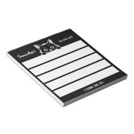 Süßes Kätzchen Minimalistisches Design - KATZE 1a Notizblock