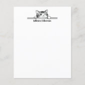 Süßes Kätzchen Minimalistisches Design - KATZE 2 (Vorderseite)