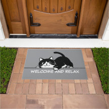 Süßes Kätzchen Minimalistisches Design - KATZE 6 +