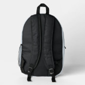 Süßes Kätzchen mit Rucksack Individueller Rucksack (Rückseite)