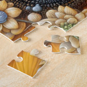 Süßes Kätzchen mit Sonnenblumen Puzzle (Seite)