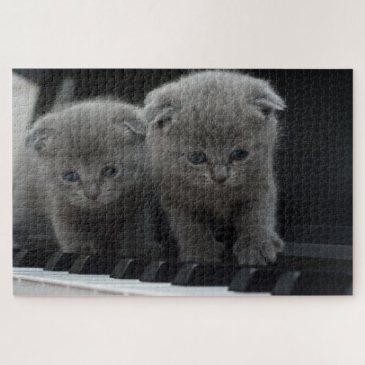 Süßes Kätzchen Puzzle (Horizontal)
