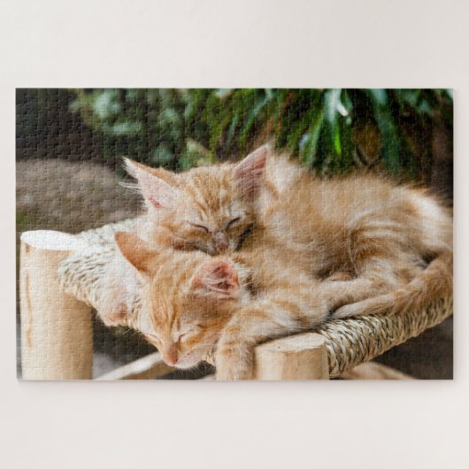 Süßes Kätzchen Puzzle (Horizontal)