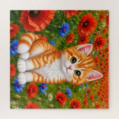 Süßes Kätzchen Puzzle (Horizontal)