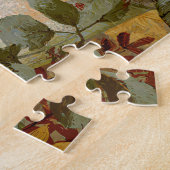 Süßes Kätzchen schaut aus einem Topf Puzzle (Seite)