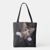 Süßes Kätzchen Tasche (Rückseite)