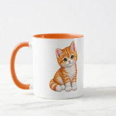 Süßes Kätzchen Tasse (Links)