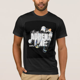 Süßes Katze & Adrenalin Design T-Shirt