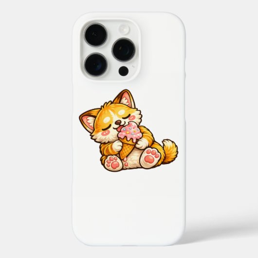 Süßes Katzen-Eis Case-Mate iPhone Hülle (Rückseite)