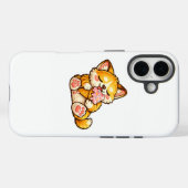 Süßes Katzen Eiscreme Case-Mate iPhone Hülle (Rückseite (Horizontal))