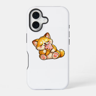 Süßes Katzen Eiscreme iPhone 16 Hülle