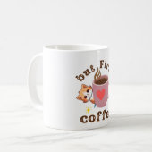 Süßes Katzen-Kaffeetassen-Design Kaffeetasse (Vorderseite Links)