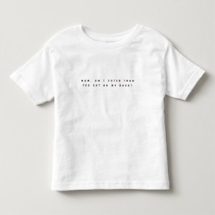 Süßes Katzen-Kinder-Shirt Kleinkind T-shirt
