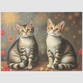 Süßes Katzen-Tissue-Papier Seidenpapier